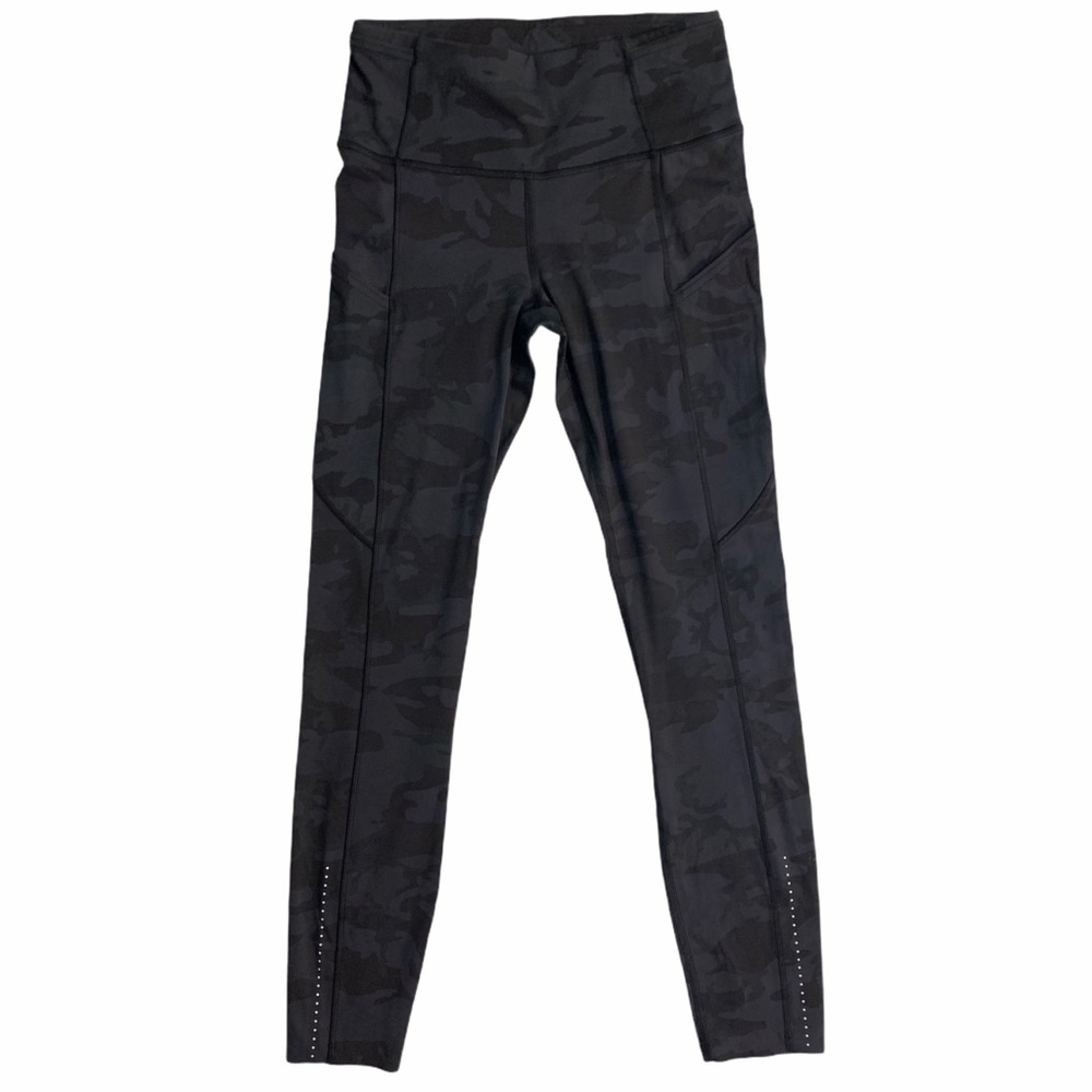 Lululemon fast & Free crop incognito camo leggings